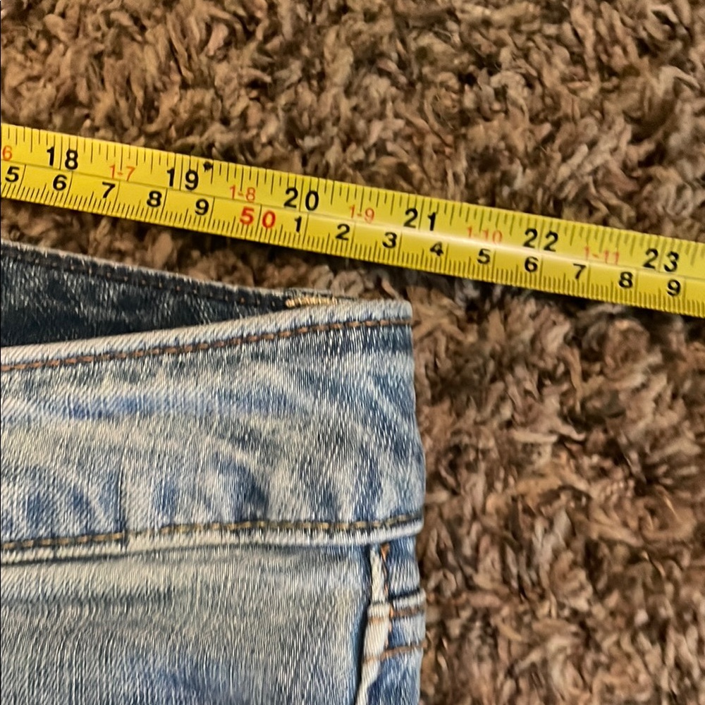 Torrid Blue Ankle Cropped Jeans - Picture 7 of 8